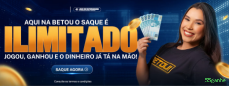 Login rápido no app 55ganhe